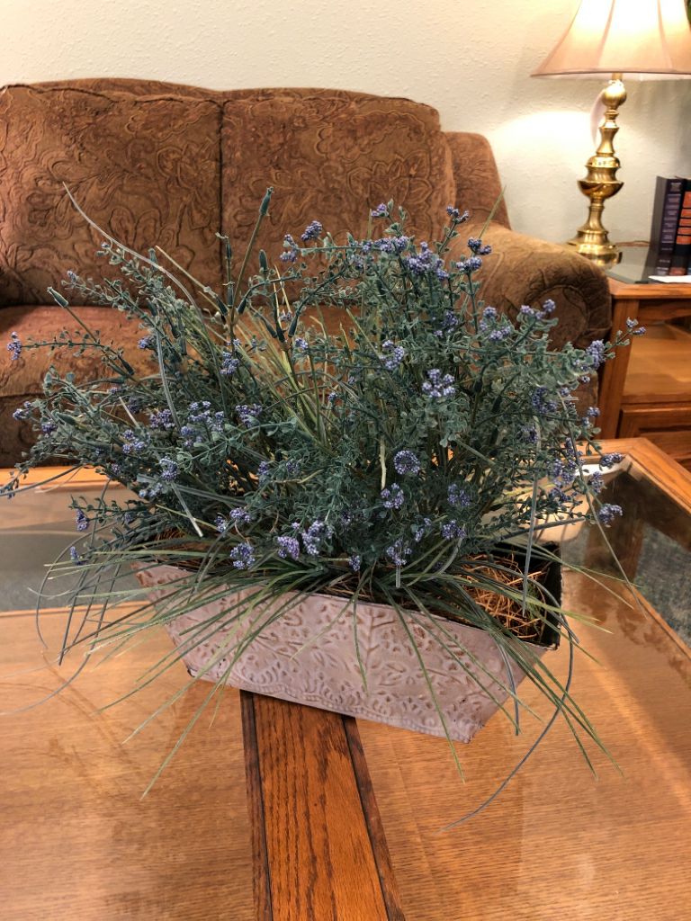Floral Lavender Plant - Decorative Item