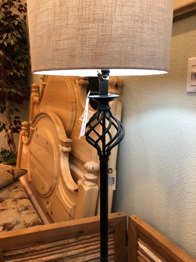 Metal Floor Lamp (2 available)