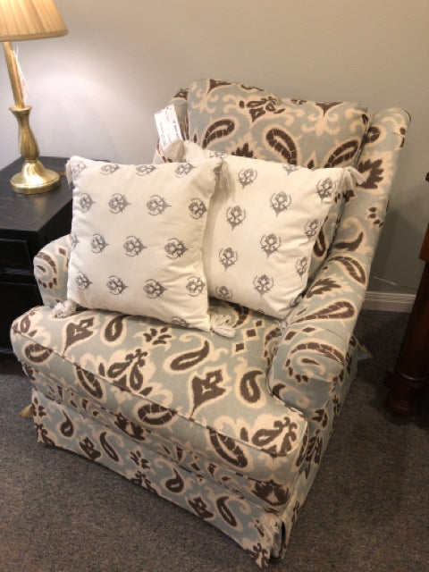 Swivel Chair from Ramsowers (Front skirt is frayed)