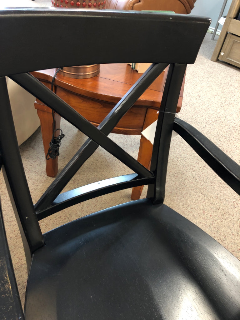 Black Wooden Chair