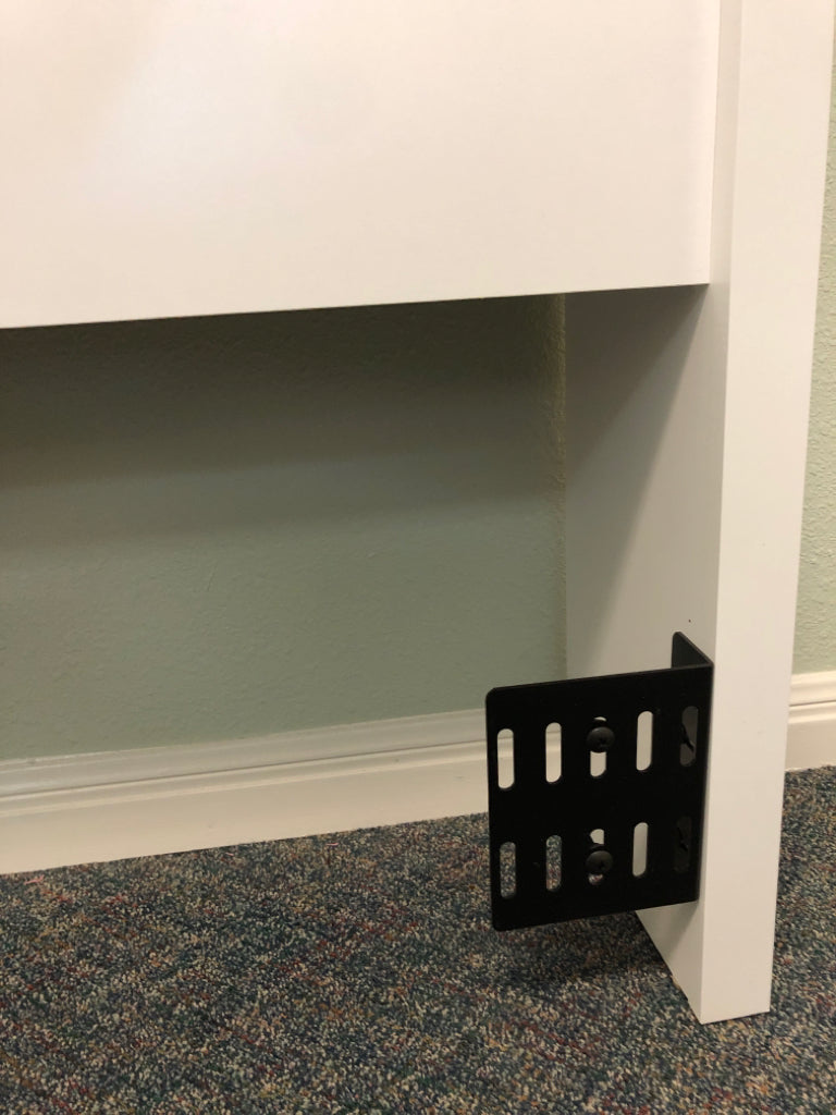 Twin Headboard with Built-In Bookcase