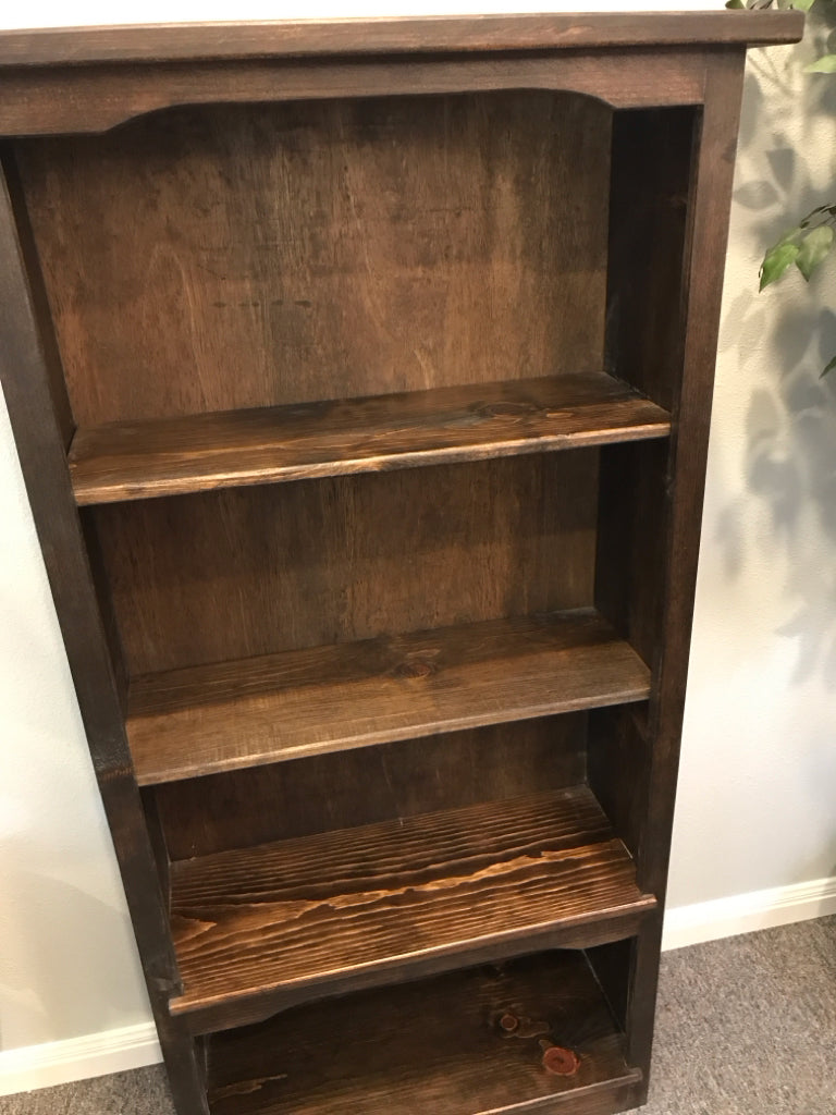Bookshelf (60" x 32") Miniwax Expresso by Paul Payne