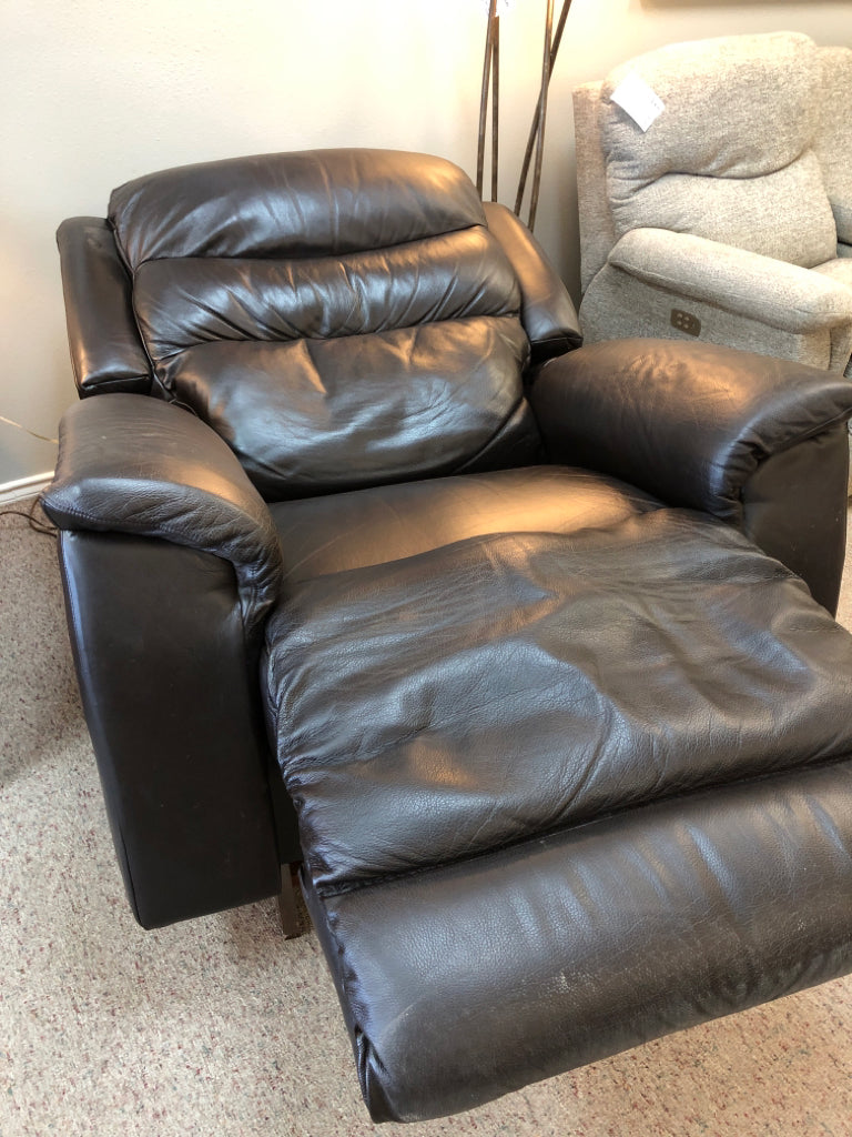 Leather Rocker/Recliner