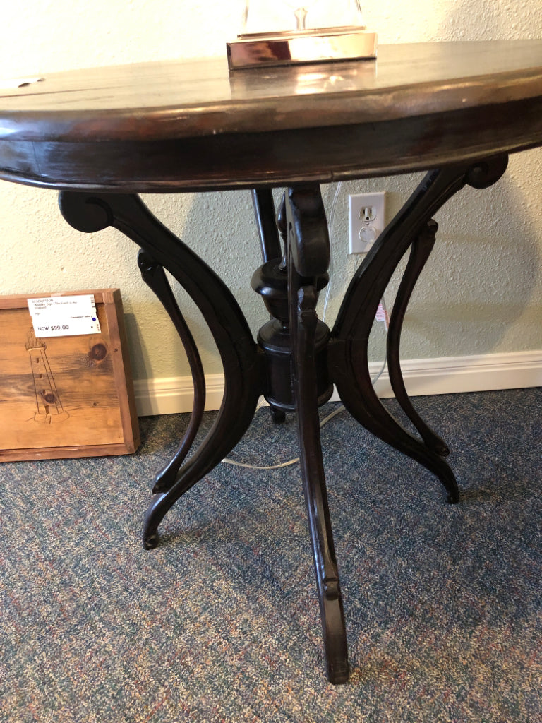 Small Circular Side Table