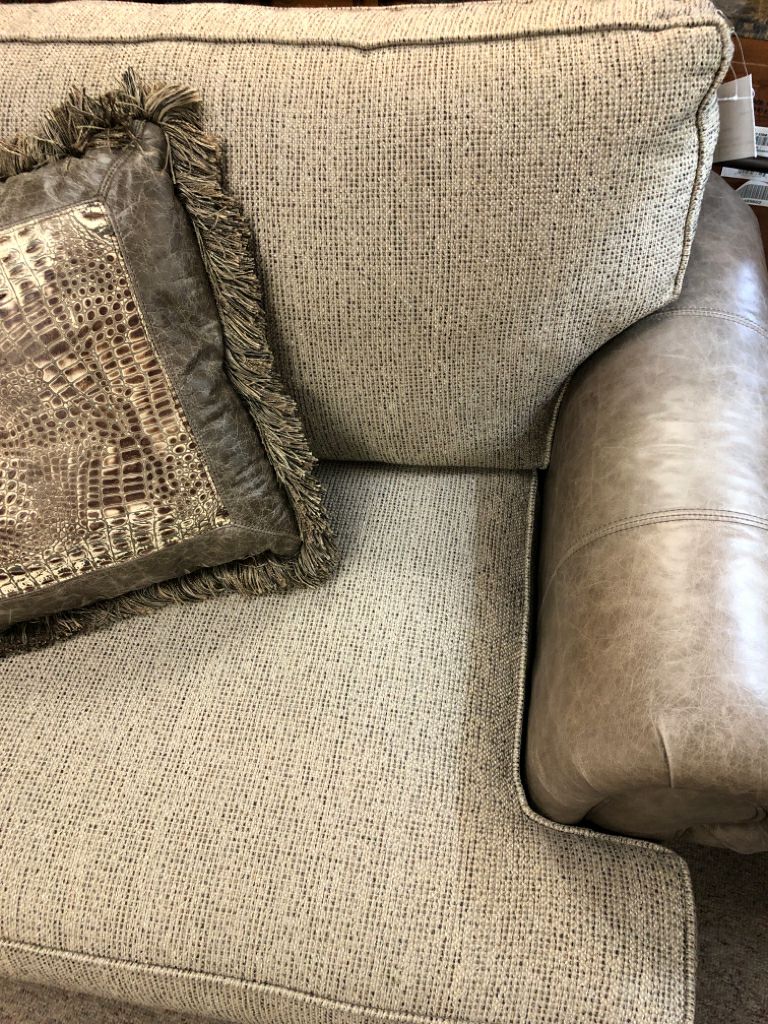 Cloth/Leather Chair from Ramsower's (2 available)