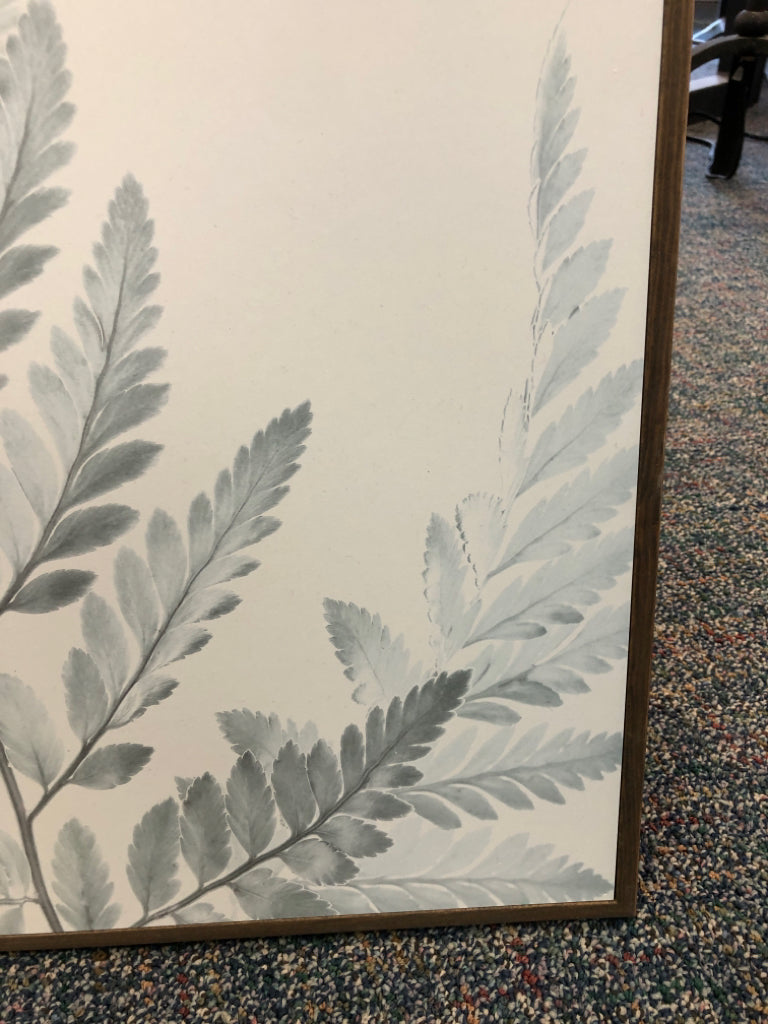 Small Canvas with Leaf