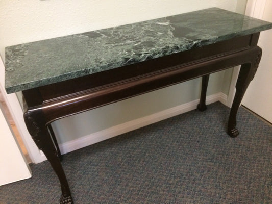 Sofa table w/ marble top