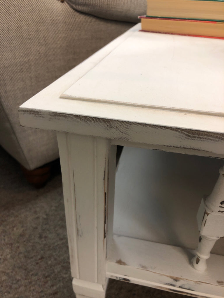 White End Table