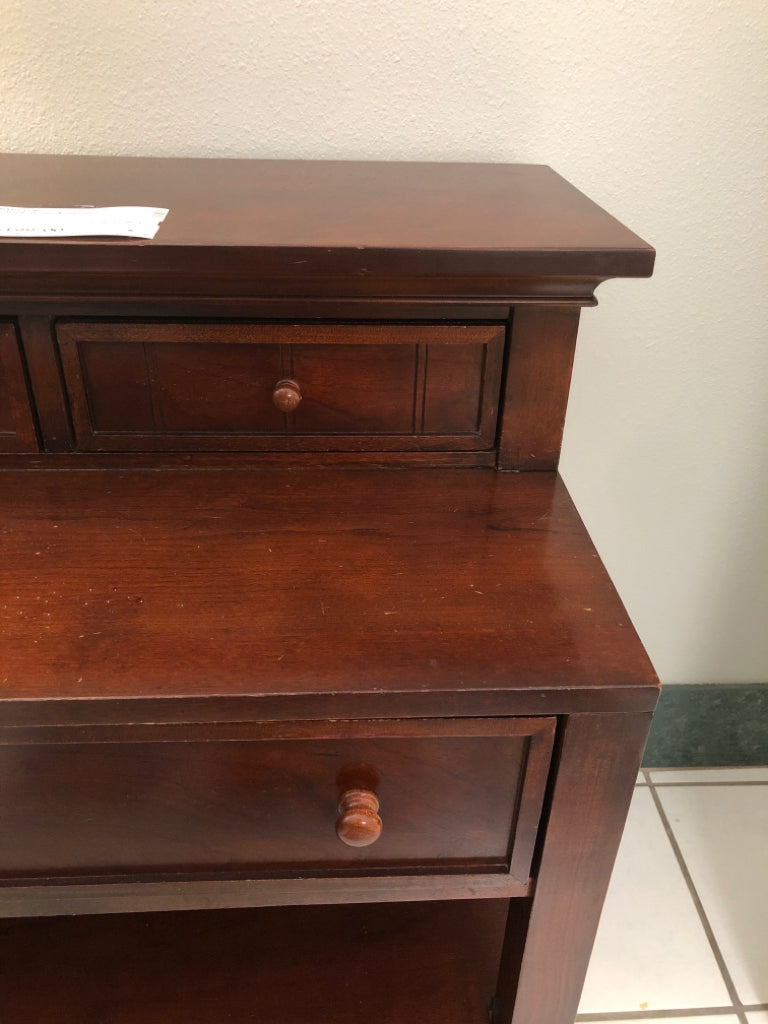 Chest with Drawer & Shelves