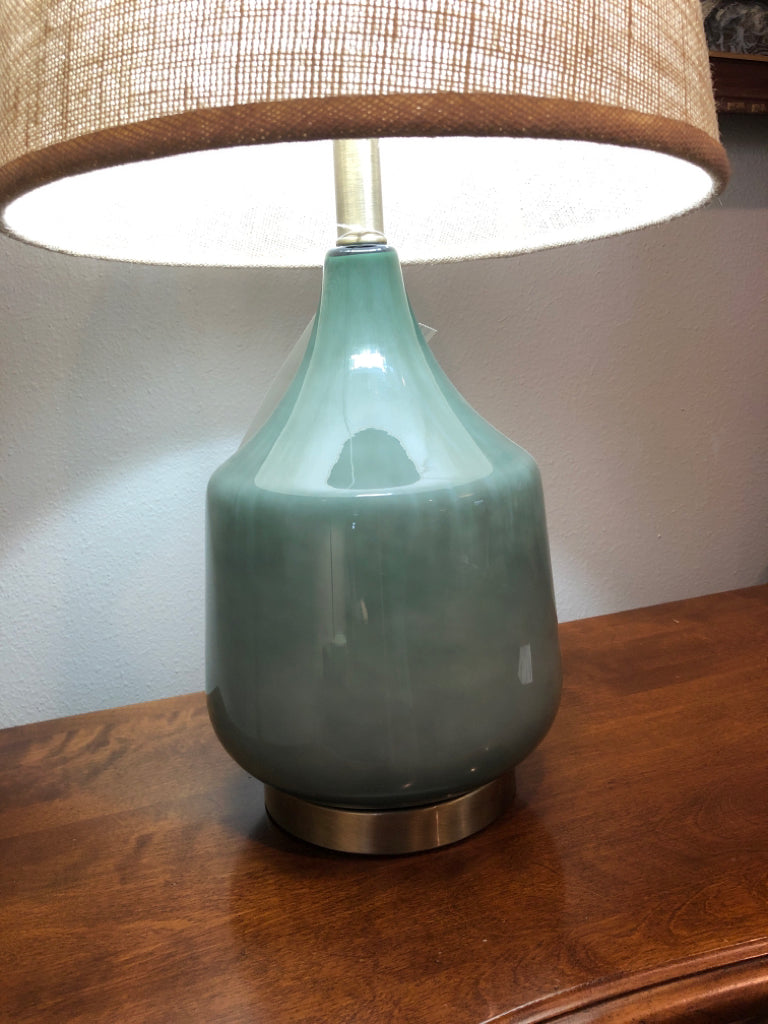 Green Base Lamp