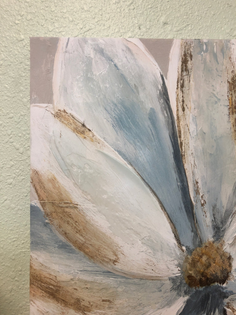 Small Canvas Flower Print