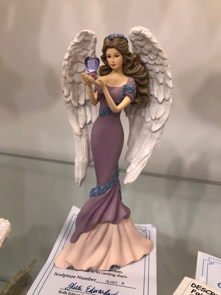 Caring (Thomas Kinkade Angels of Caring) w/ certificate of authenticity