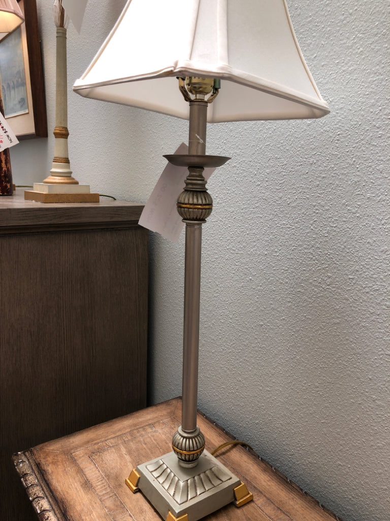 Gold Buffet Lamp (2 available)