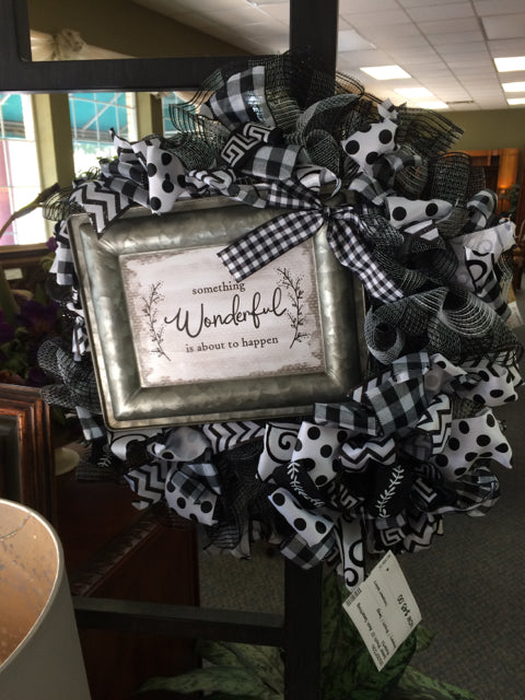Summer Wreath 20" Mesh Something Wonderful
