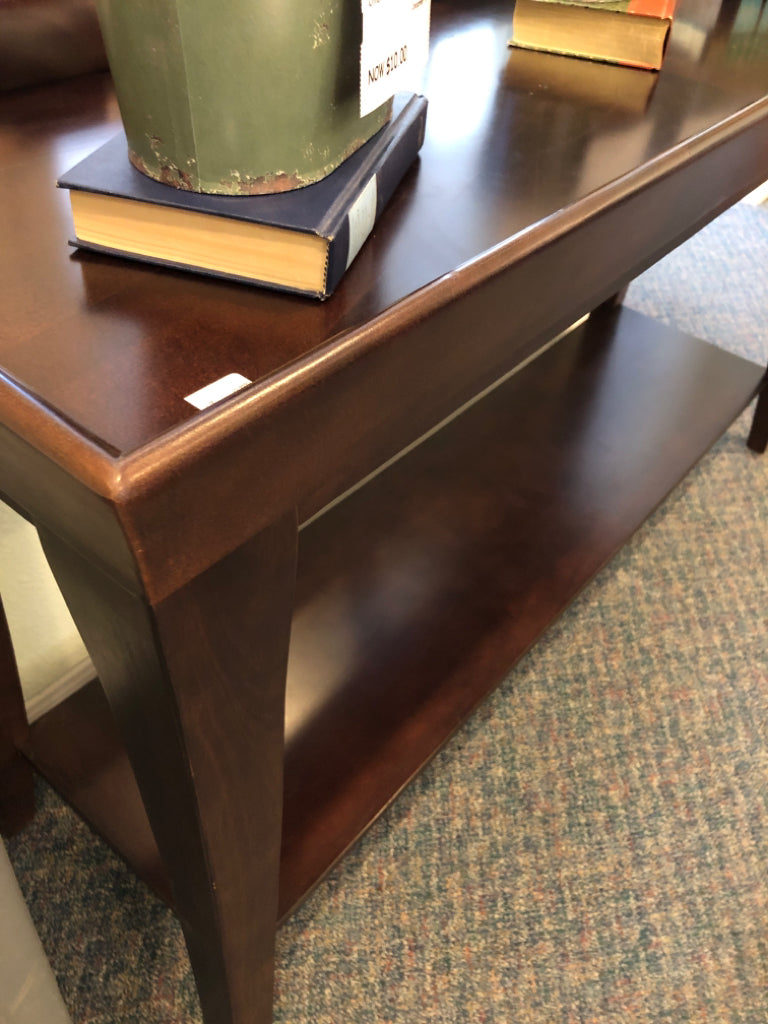 Dark Wood Sofa Table