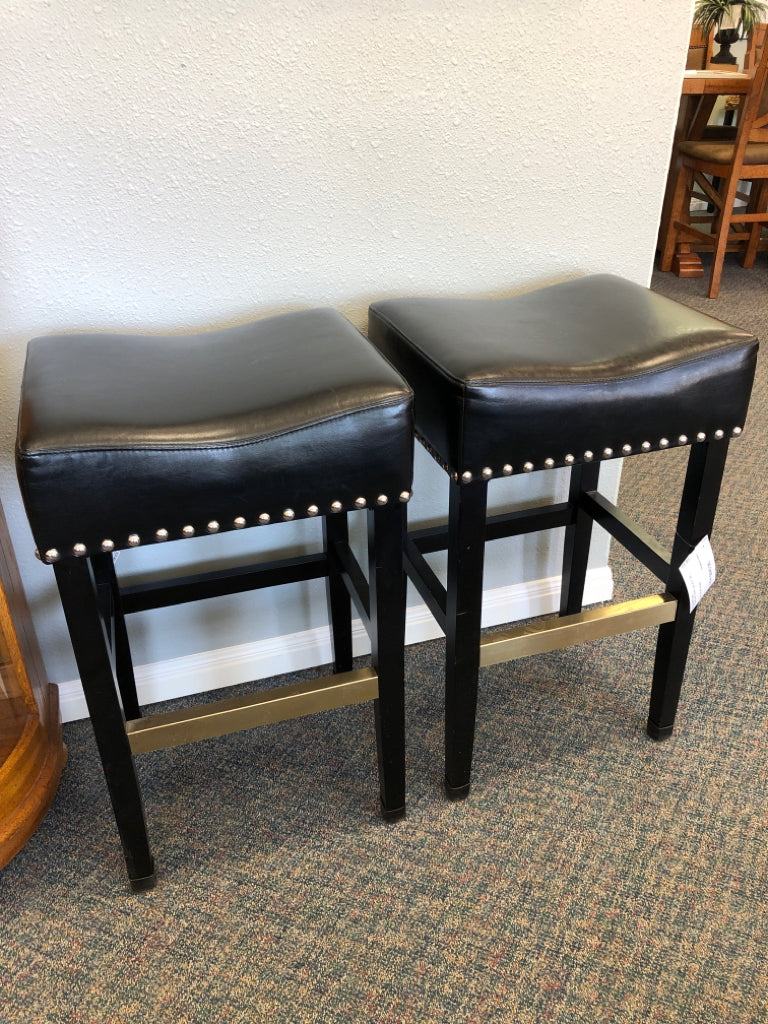 Black Bar Stools (set of 4, 30")