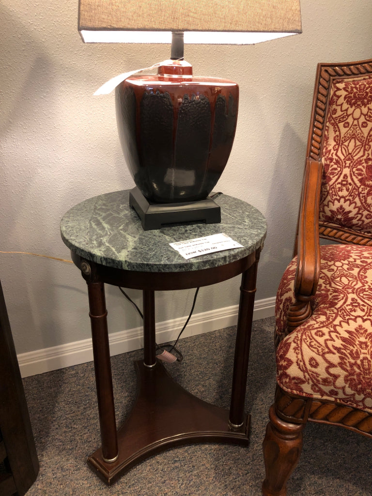 End Table w/Marble Top