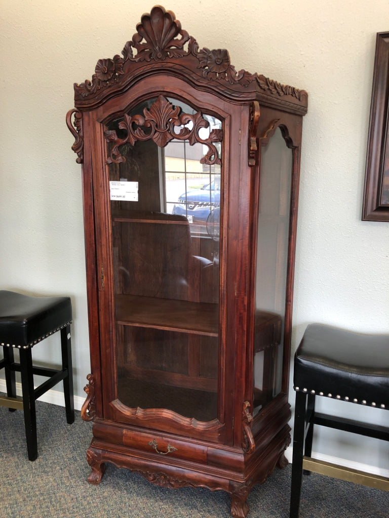 Antique Curio Cabinet