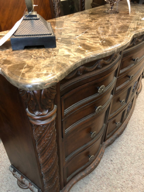 Dresser with Marble Top