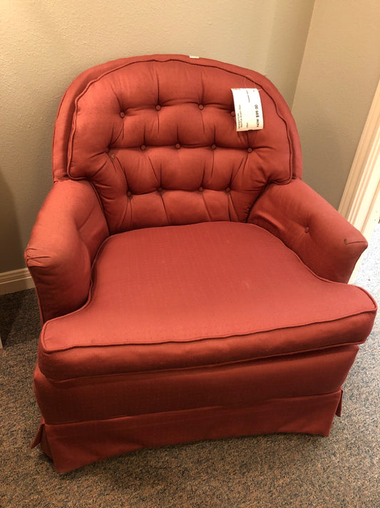 Red/Pink Accent Chair