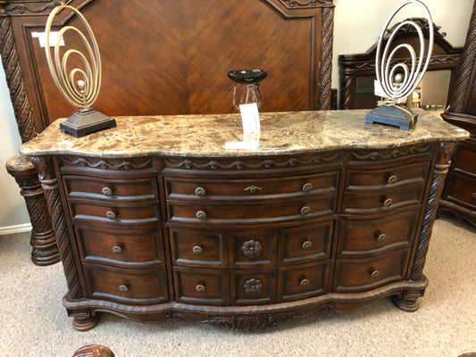 Dresser with Marble Top