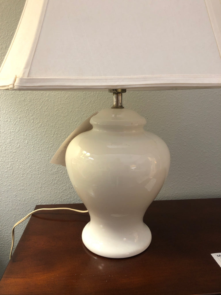 White Table Lamp
