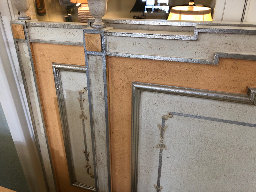 Bedroom Suite:2 Twin Headboards/Mirror/ Dresser/ Armoire w/ Drawers/Night Stands