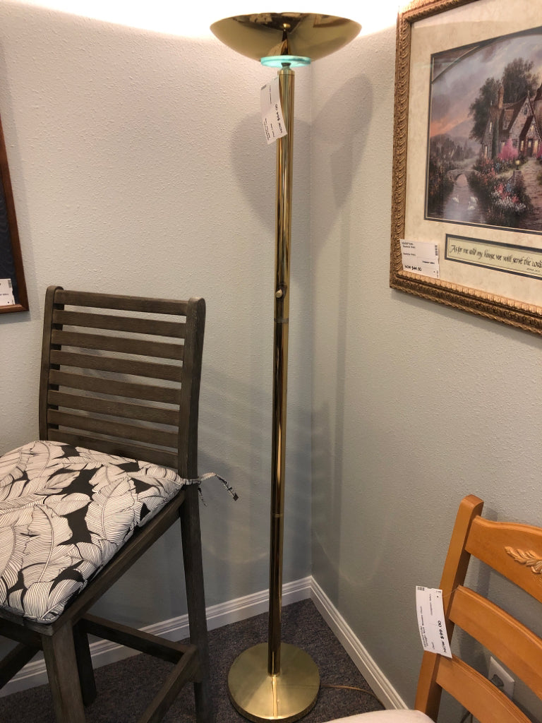 Gold Floor Lamp