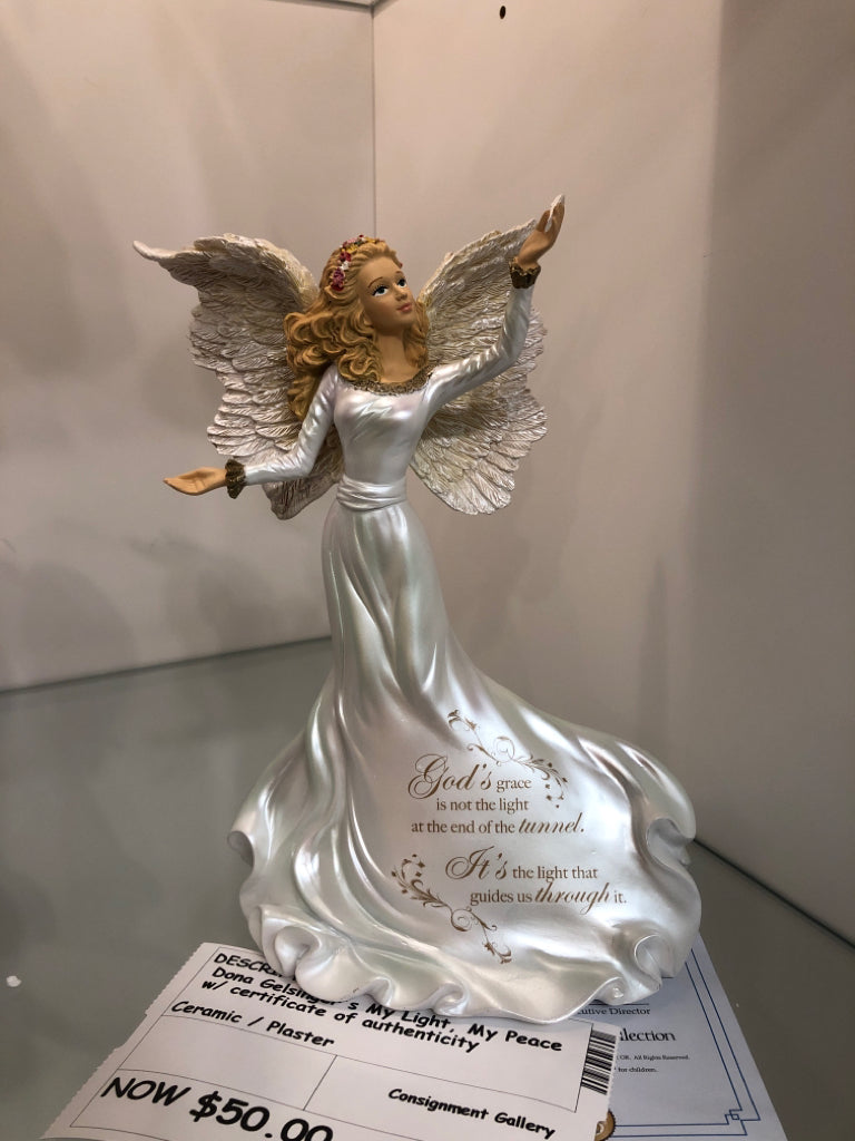 Dona Gelsinger's My Light, My Peace w/ certificate of authenticity