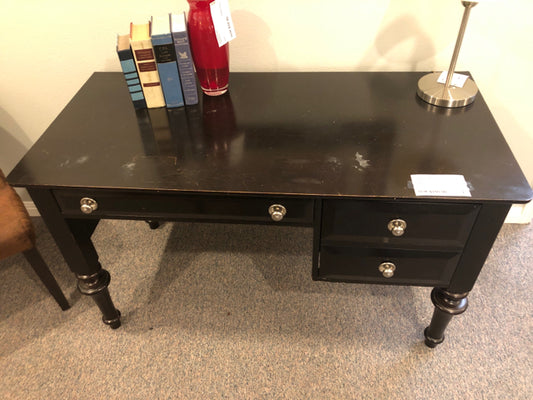 Black Ornate Desk (cosmetic damage on top)