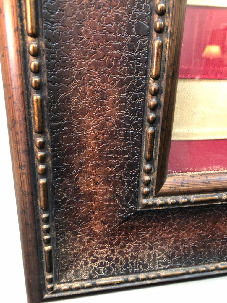 Framed USA Flag