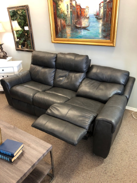 Leather Double Electric Recliner from Haverty's