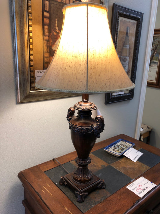 Table Lamp with Handles