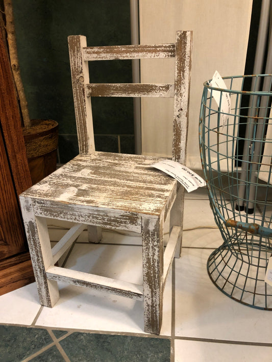 Little Painted Wood Chair