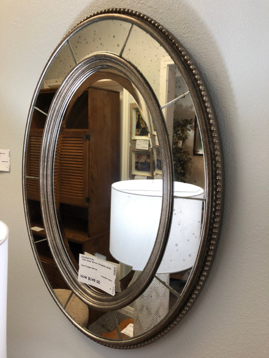Oval Framed Mirror (originally $199) 2 available