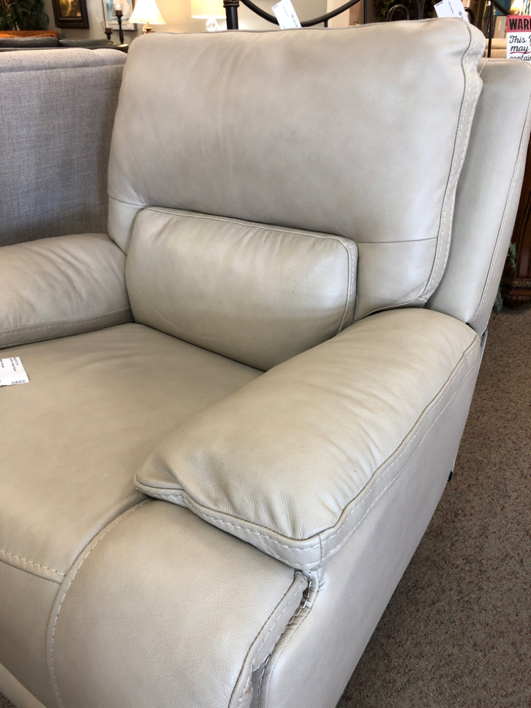 Leather Rocker/Recliner
