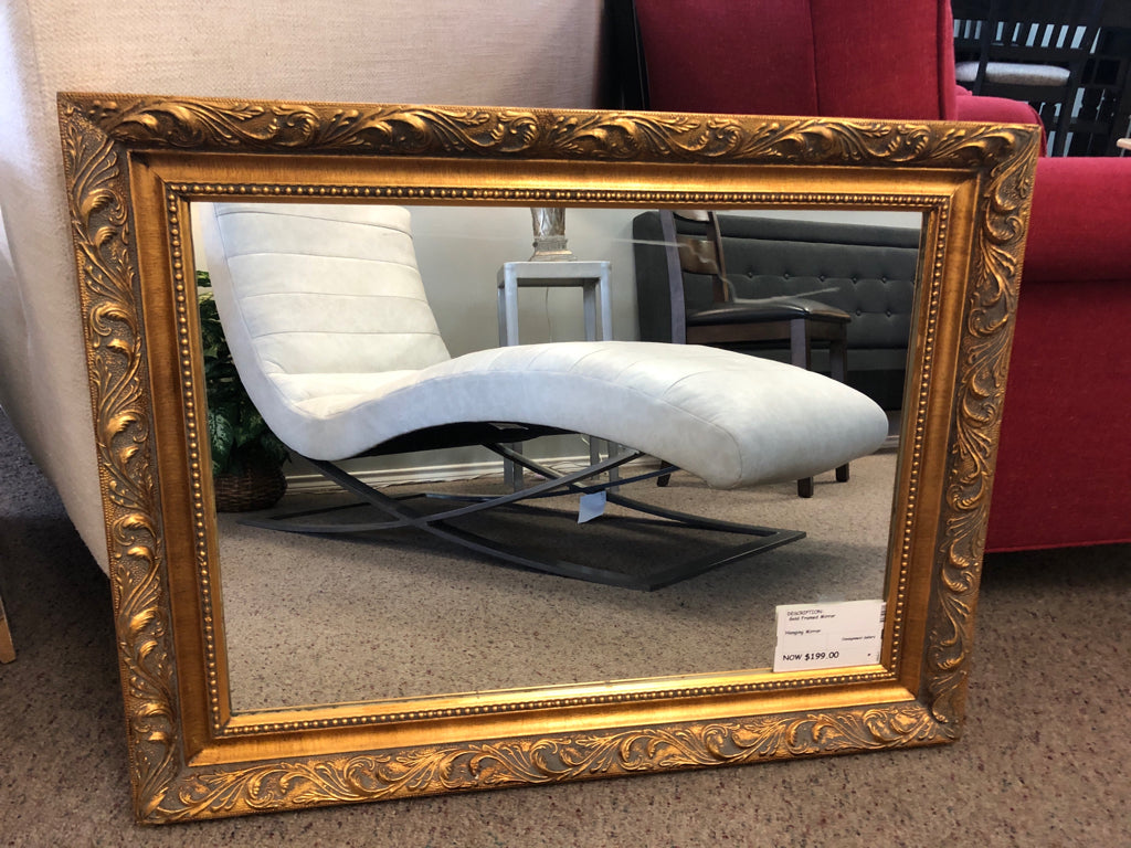 Gold Framed Mirror
