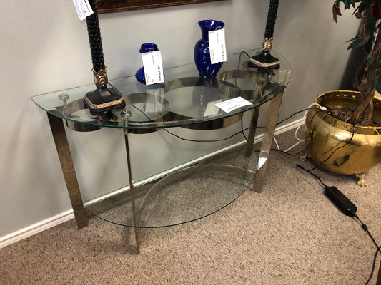 Sofa Table w/Glass Top