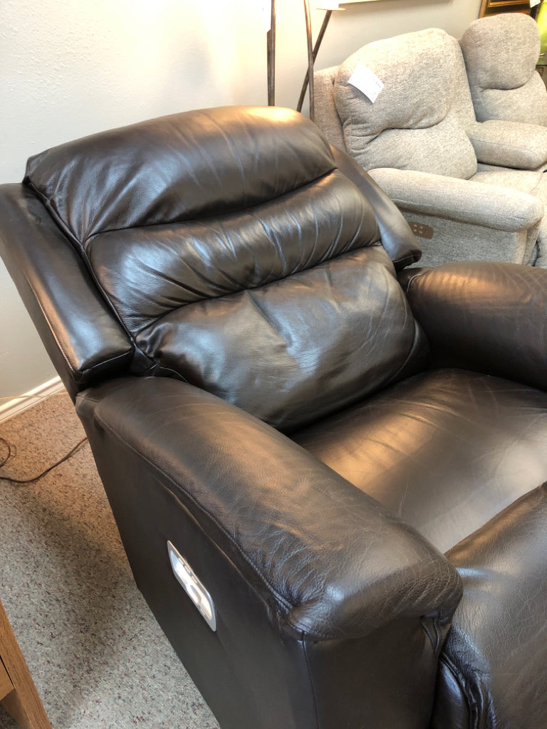 Leather Rocker/Recliner