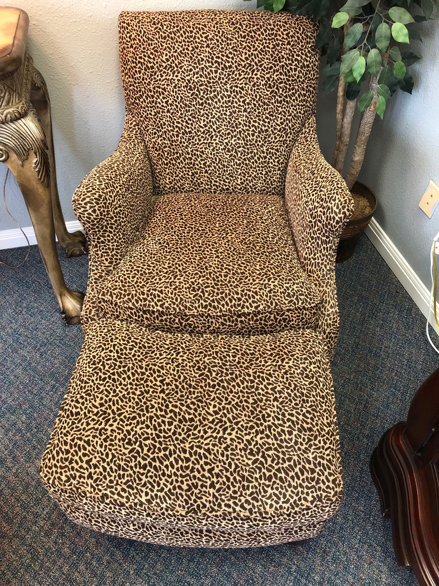 Chair & Ottoman