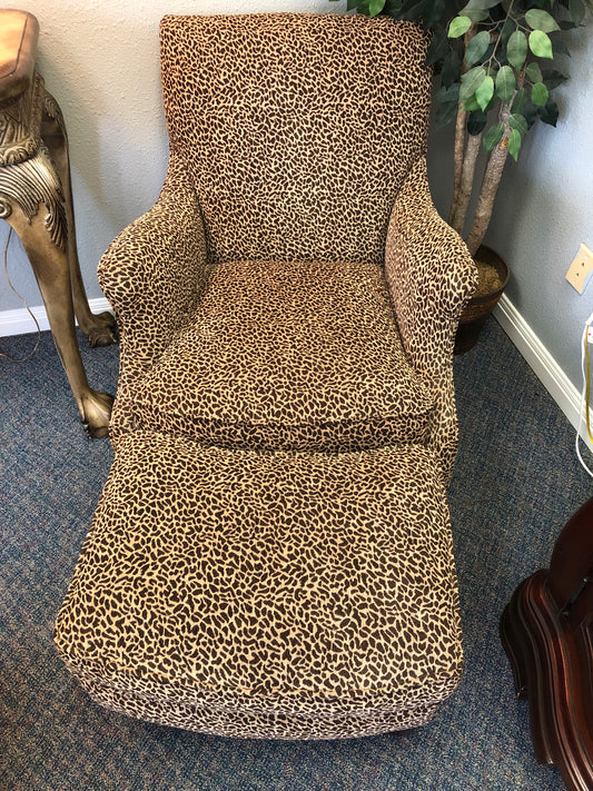 Chair & Ottoman