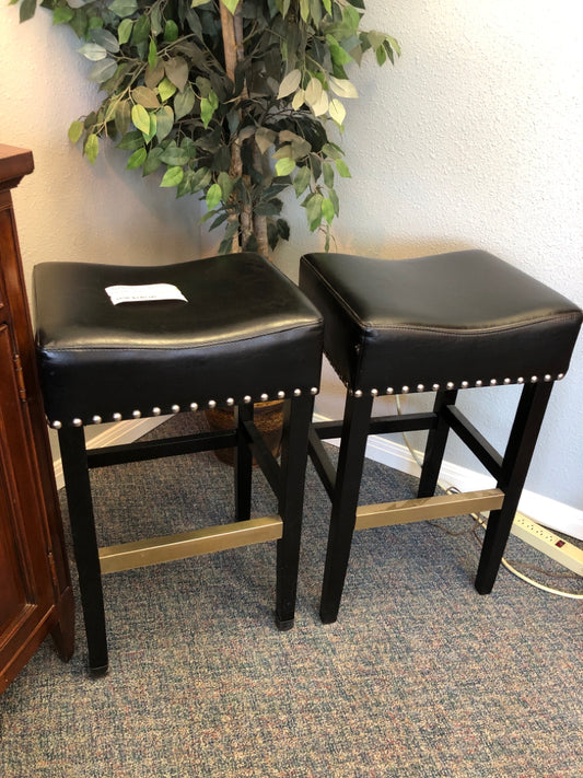 Black Bar Stools (set of 4, 30")