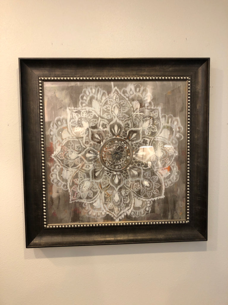 Large Flower Picture (Hand Embellished with genuine Swarovski Elements)