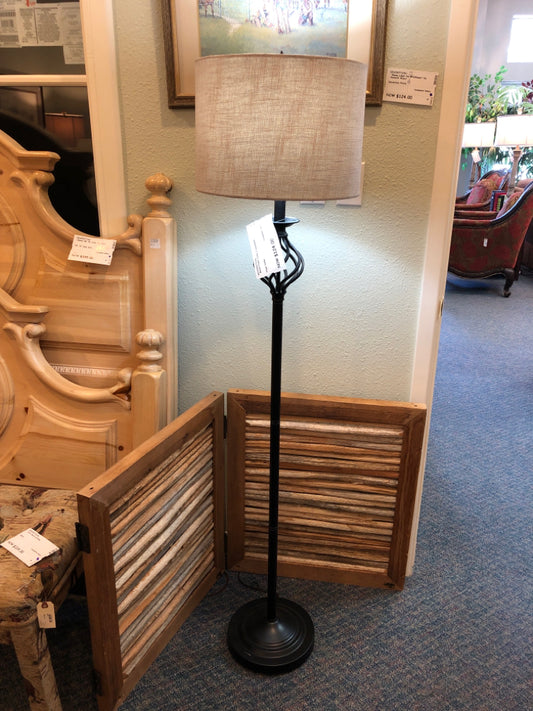 Metal Floor Lamp (2 available)