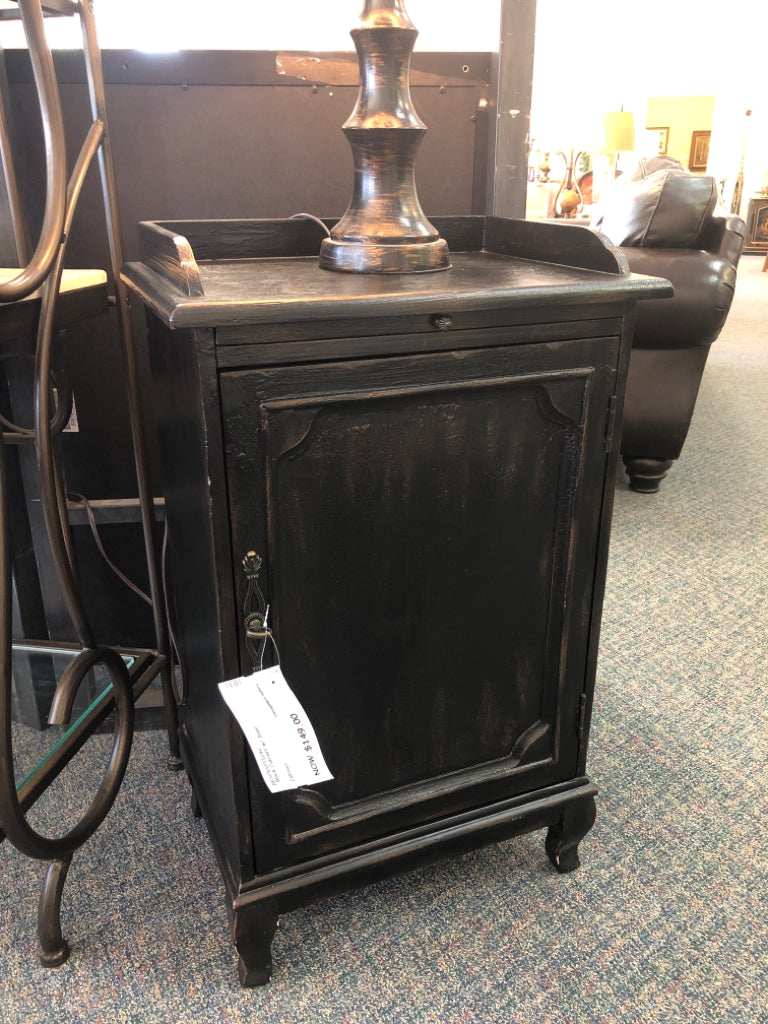 Black Cabinet w/ Door