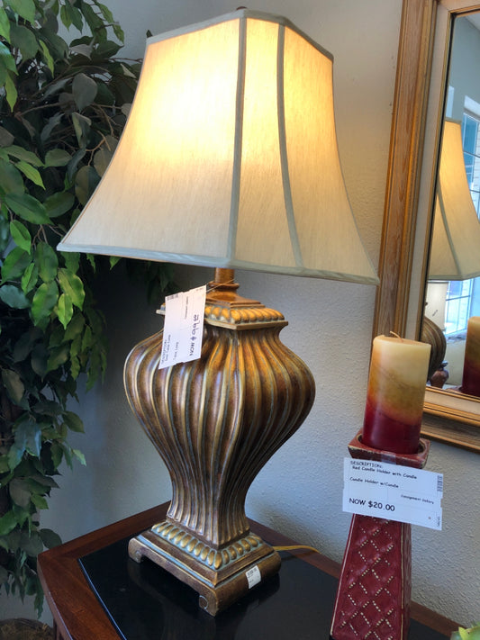 Gold Table Lamp