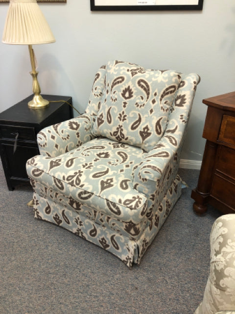 Swivel Chair from Ramsowers (Front  skirt is frayed)
