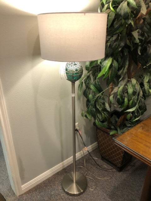 Floor Lamp w/green ball