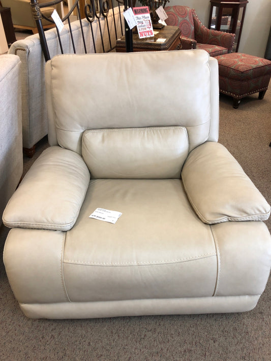 Leather Rocker/Recliner