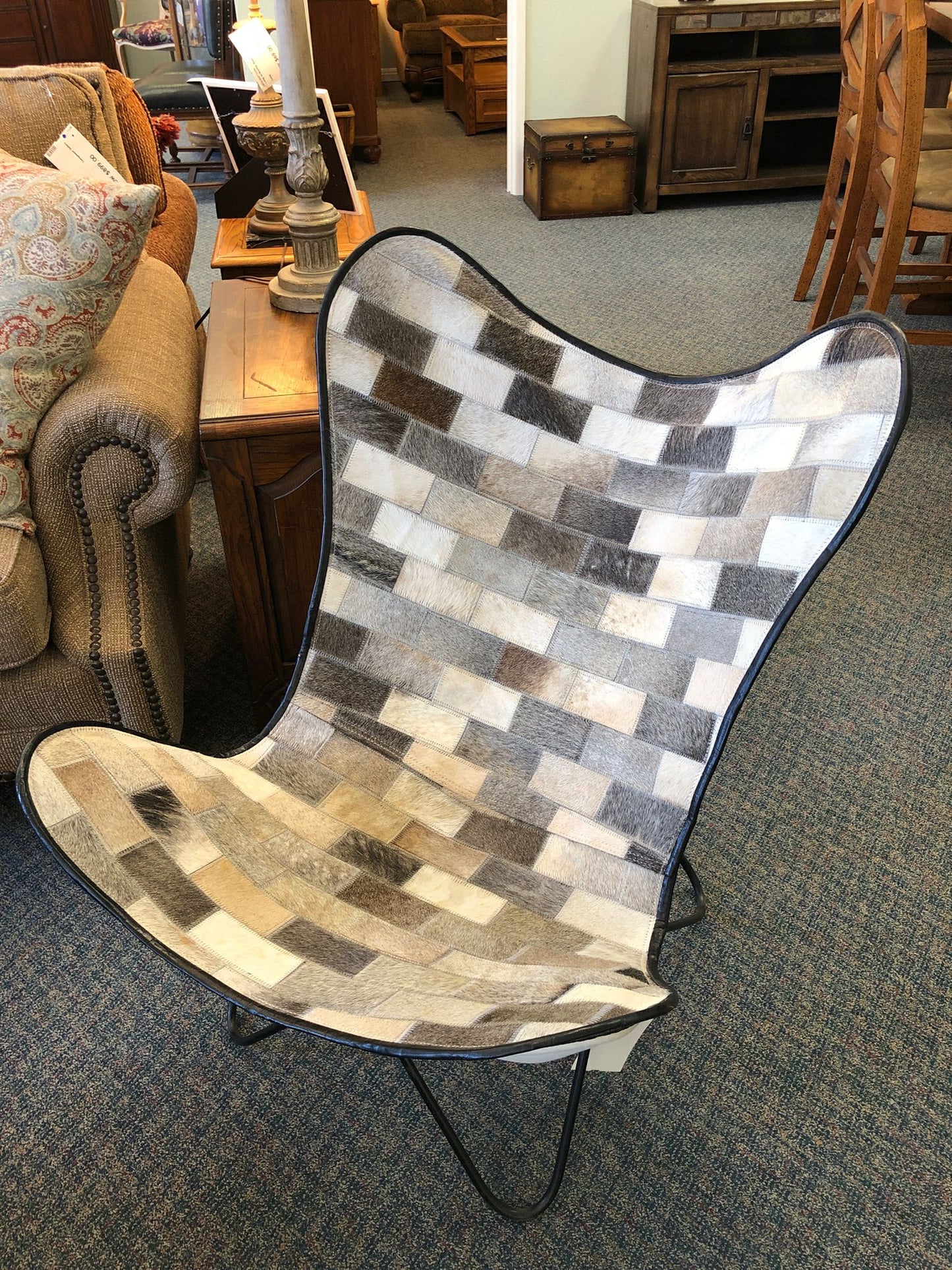 Butterfly Cowhide Chair